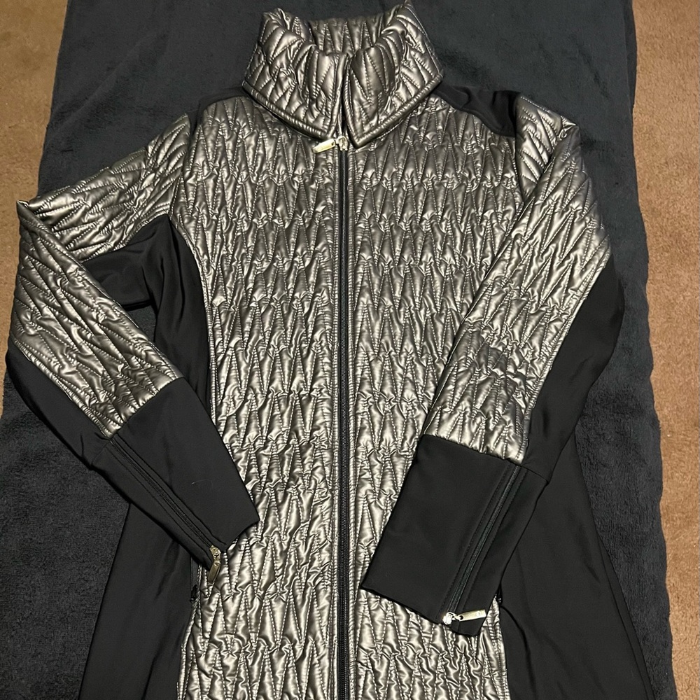 Anatomie Quilted Long Parka Sz M